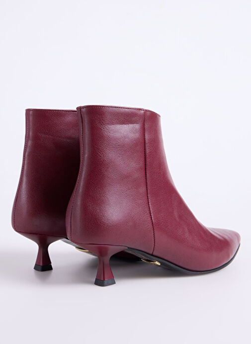 Fabrika Bordo Kadın Topuklu Bot KITTEN-CHARLEY - Görsel 4