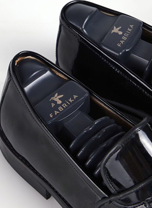 Fabrika Siyah Erkek Deri Klasik Ayakkabı NOVA-BOHER - Görsel 5