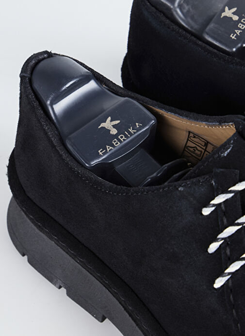 Fabrika Siyah Erkek Deri Günlük Ayakkabı AXEL-KAI - Görsel 5