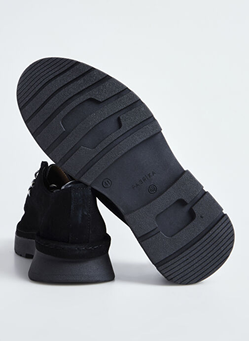 Fabrika Siyah Erkek Deri Günlük Ayakkabı AXEL-KAI - Görsel 7