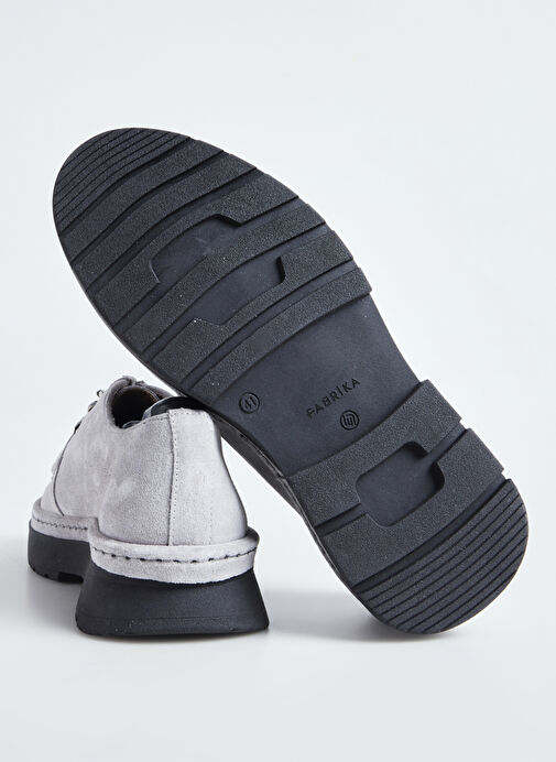 Fabrika Gri Erkek Deri Günlük Ayakkabı AXEL-KAI - Görsel 7