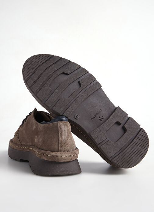 Fabrika Bej Erkek Deri Günlük Ayakkabı AXEL-KAI - Görsel 7