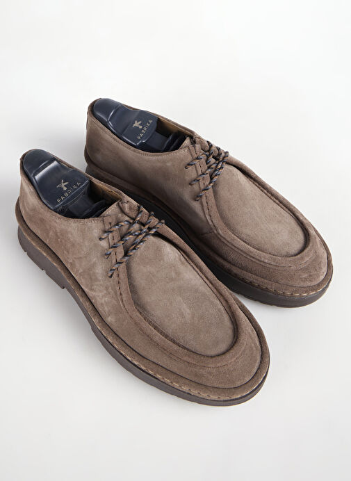 Fabrika Bej Erkek Deri Günlük Ayakkabı AXEL-KAI - Görsel 4