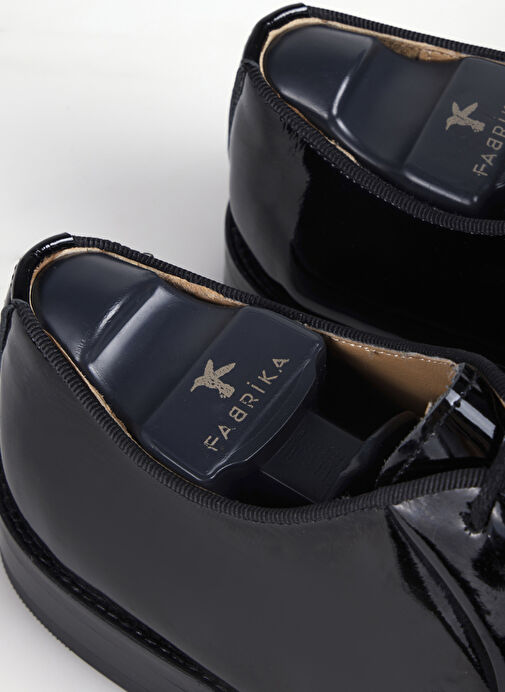 Fabrika Siyah Erkek Deri Klasik Ayakkabı NOVA-BELMOD - Görsel 6