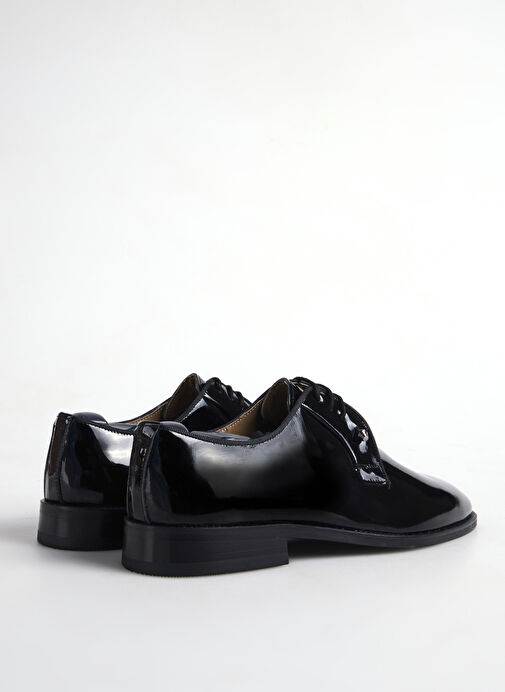 Fabrika Siyah Erkek Deri Klasik Ayakkabı NOVA-BELMOD - Görsel 7