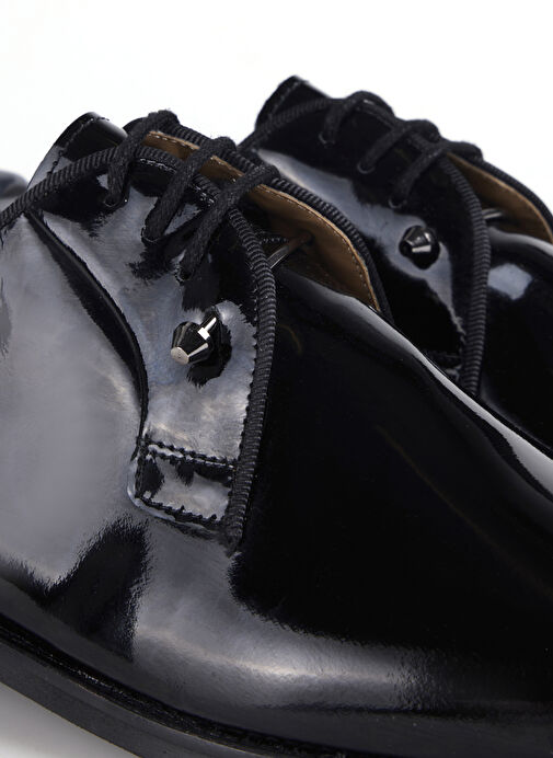 Fabrika Siyah Erkek Deri Klasik Ayakkabı NOVA-BELMOD - Görsel 4