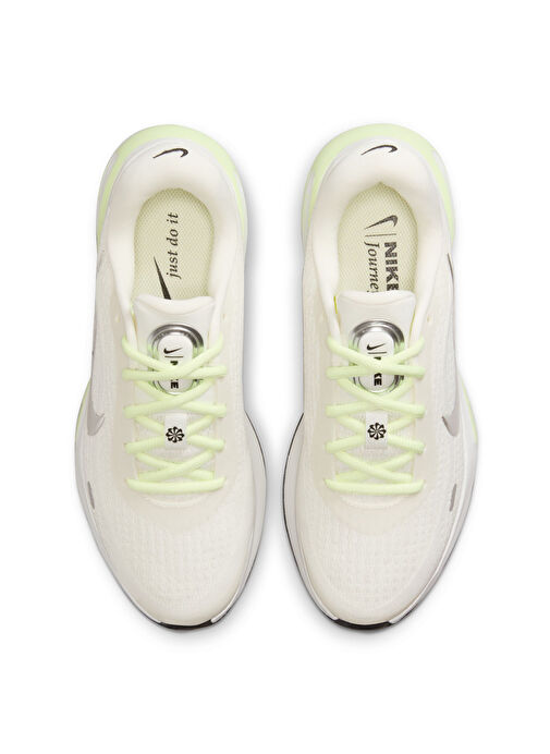 Nike FJ7765-115 W NIKE JOURNEY RUN Beyaz Kadın Koşu Ayakkabısı - Görsel 8
