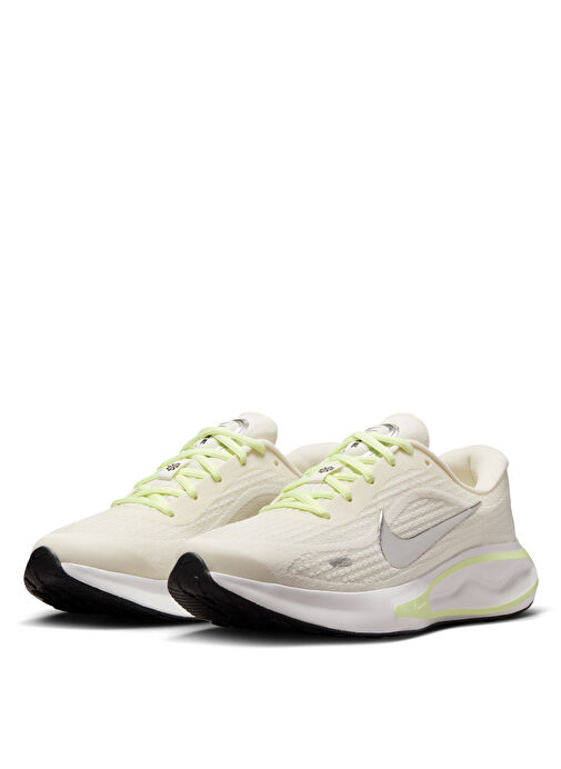Nike FJ7765-115 W NIKE JOURNEY RUN Beyaz Kadın Koşu Ayakkabısı - Görsel 6
