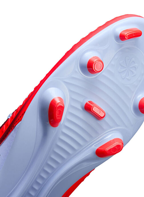 Nike HQ2275-400 PHANTOM 6 HIGH CLUB FG/M Mavi - Kırmızı Erkek Futbol Ayakkabısı - Görsel 9
