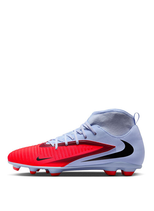 Nike HQ2275-400 PHANTOM 6 HIGH CLUB FG/M Mavi - Kırmızı Erkek Futbol Ayakkabısı - Görsel 3