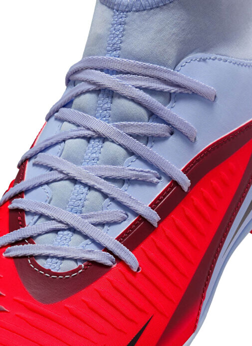 Nike HQ2275-400 PHANTOM 6 HIGH CLUB FG/M Mavi - Kırmızı Erkek Futbol Ayakkabısı - Görsel 7