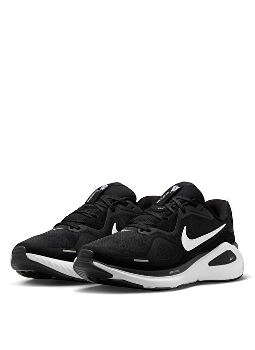 Nike HJ1102-002 NIKE STRUCTURE 26 Siyah Erkek Koşu Ayakkabısı - Görsel 4