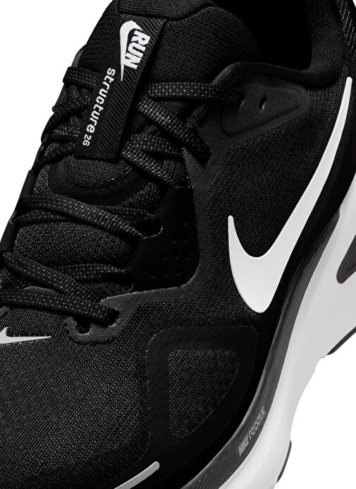 Nike HJ1102-002 NIKE STRUCTURE 26 Siyah Erkek Koşu Ayakkabısı - Görsel 5