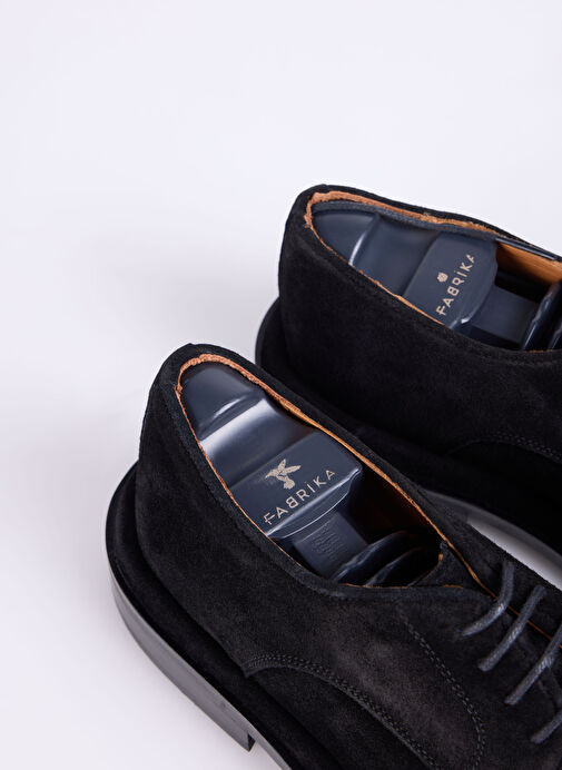 Fabrika Siyah Erkek Deri Günlük Ayakkabı VALENTE-LEON - Görsel 5