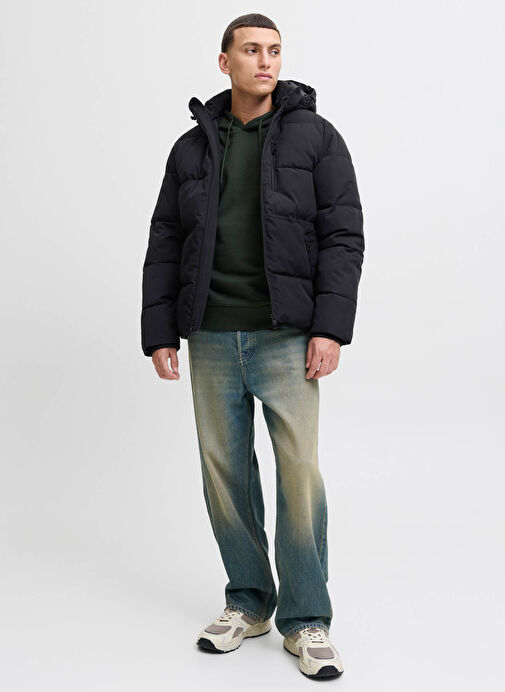Jack & Jones JJEOTTO PUFFER JACKET - Winterjas - schwarz/zwart Jack & Jones JJEOTTO PUFFER JACKET - Winterjas - schwarz/zwart