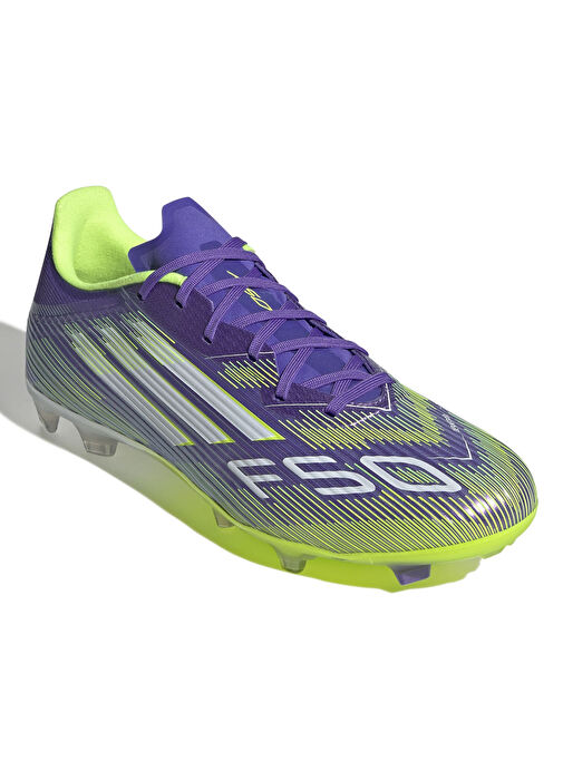 Adidas JI0003 F50 LEAGUE FG/MG Mor Erkek Futbol Ayakkabısı - Görsel 4