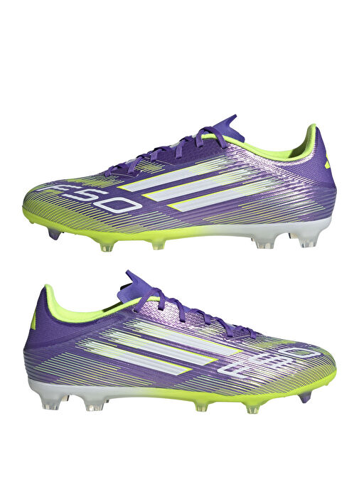 Adidas JI0003 F50 LEAGUE FG/MG Mor Erkek Futbol Ayakkabısı - Görsel 10