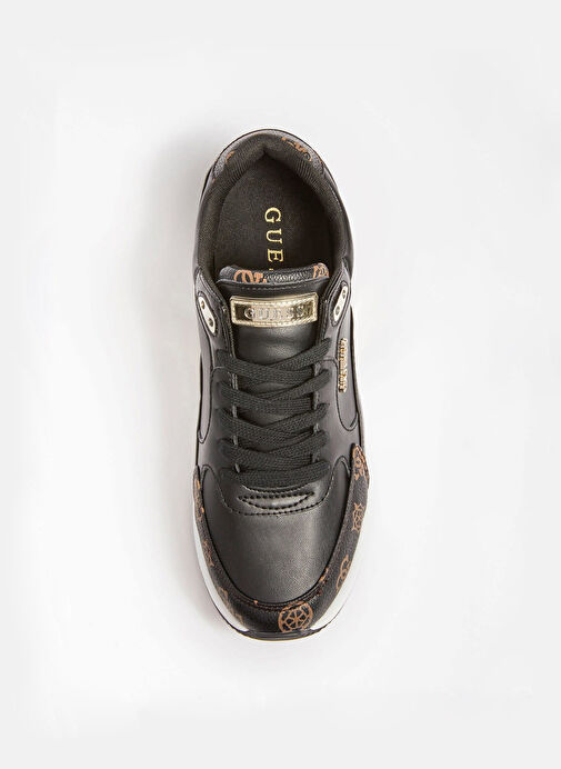Guess Siyah Kadın Sneaker FL5MOXFAL12-BLKBR - Görsel 4