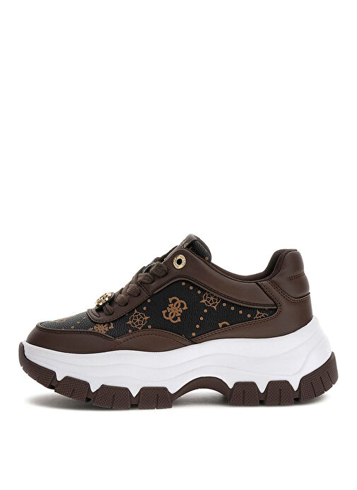 Guess Siyah Kadın Sneaker FLFBRTPEL12-BROWN - Görsel 3