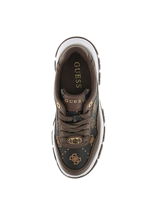 Guess Siyah Kadın Sneaker FLFBRTPEL12-BROWN - Görsel 5