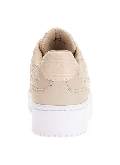 Guess Pembe Kadın Sneaker FLFMR9FAL12-IVORY - Görsel 4