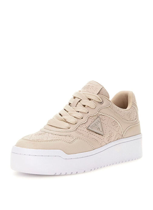 Guess Pembe Kadın Sneaker FLFMR9FAL12-IVORY - Görsel 2