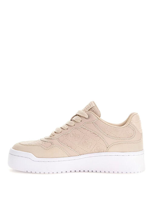 Guess Pembe Kadın Sneaker FLFMR9FAL12-IVORY - Görsel 3
