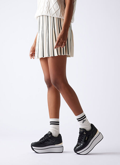 Guess Siyah Kadın Sneaker FLTCM9FAL12-BLACK - Görsel 7