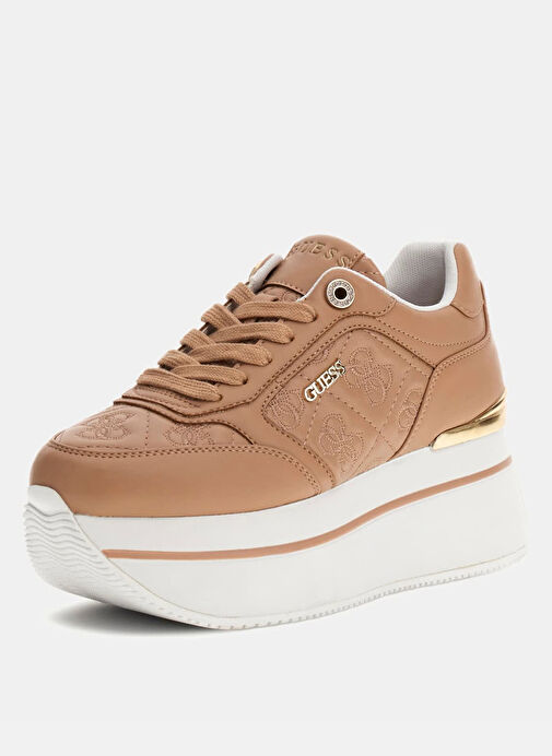 Guess Bej Kadın Sneaker FLTCM9FAL12-BEIGE - Görsel 3