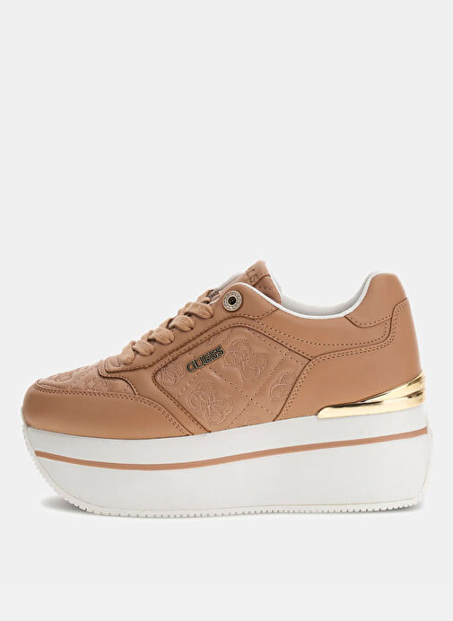 Guess Bej Kadın Sneaker FLTCM9FAL12-BEIGE - Görsel 2