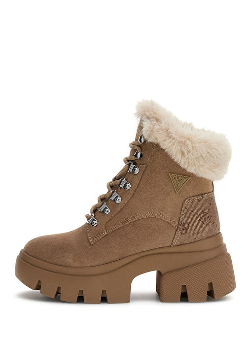Guess Kahverengi Kadın Bot FLFYRLSUE10-NATU - Görsel 6