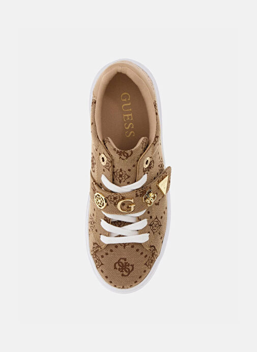 Guess Kahverengi Kadın Sneaker FLTDR2FAL12-MILK - Görsel 4