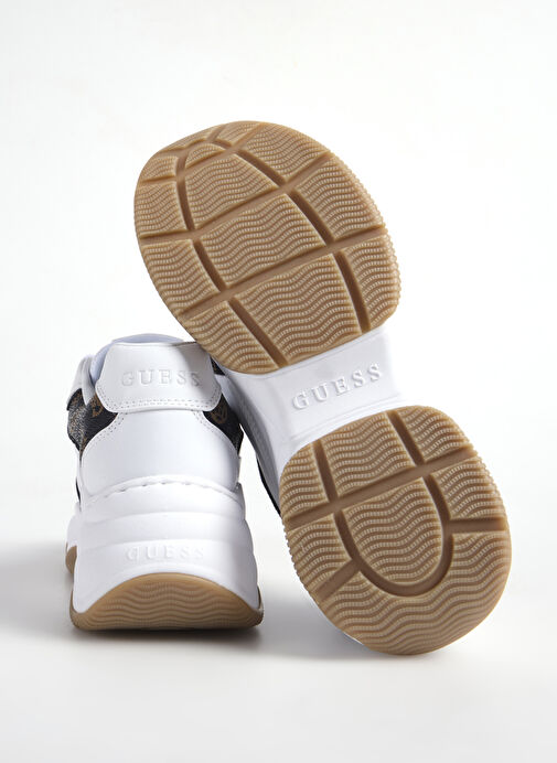 Guess Beyaz Kadın Sneaker FLTHPYFAL12-WHIBR - Görsel 5