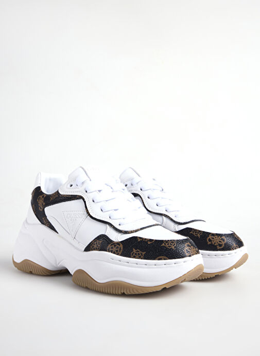 Guess Beyaz Kadın Sneaker FLTHPYFAL12-WHIBR - Görsel 3