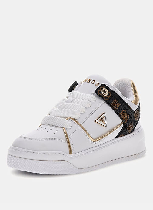 Guess Beyaz Kadın Sneaker FLTDELFAL12-WHITE - Görsel 3