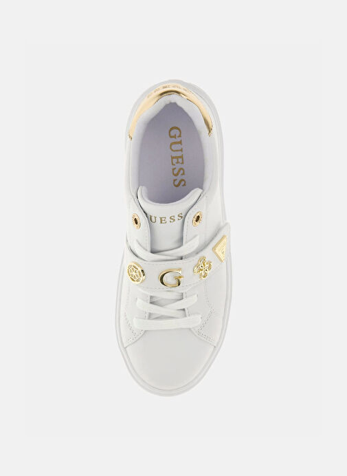 Guess Beyaz Kadın Sneaker FLTDRIELE12-WHITE - Görsel 4