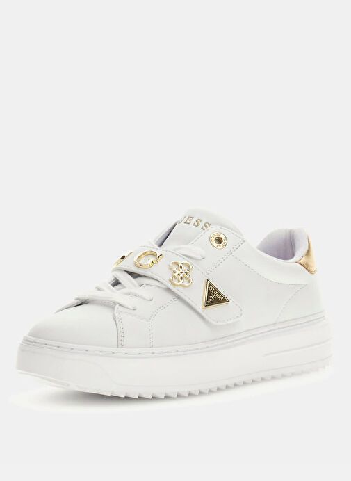 Guess Beyaz Kadın Sneaker FLTDRIELE12-WHITE - Görsel 3