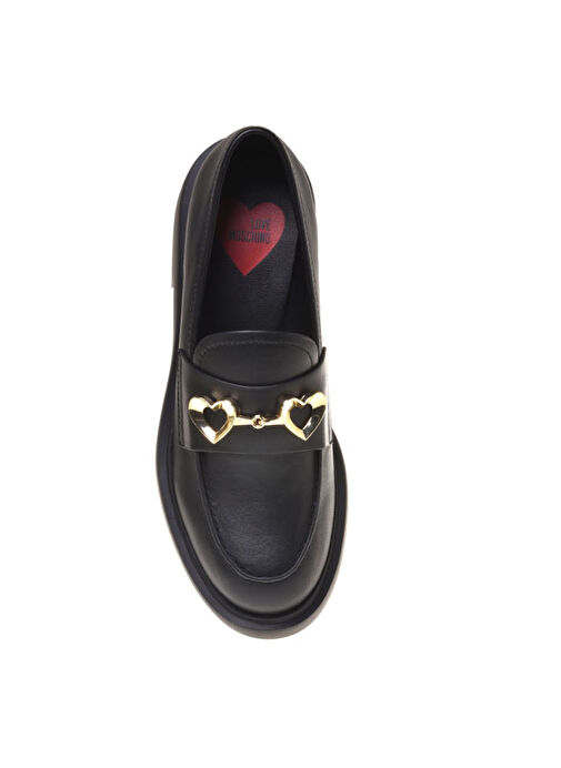 Love Moschino Siyah Kadın Loafer JA10094G1N000 - Görsel 3