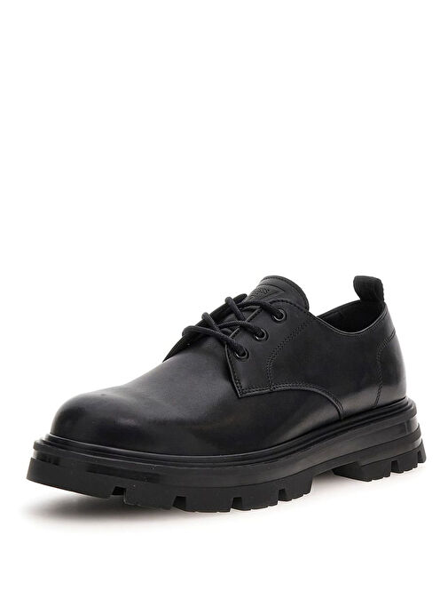 Guess Siyah Erkek Deri Klasik Ayakkabı GARNİ - Görsel 2