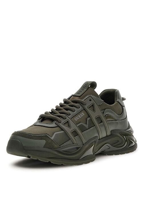 Guess Yeşil Erkek Sneaker BELLU - Görsel 2