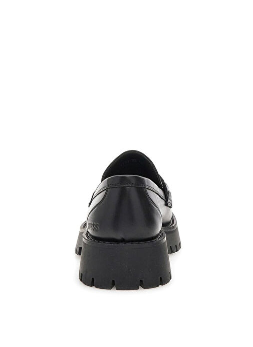 Guess Siyah Erkek Deri Loafer GORİZİA - Görsel 5
