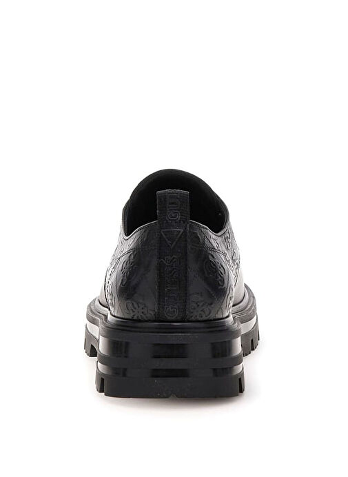 Guess Siyah Erkek Deri Klasik Ayakkabı GARNİ - Görsel 4