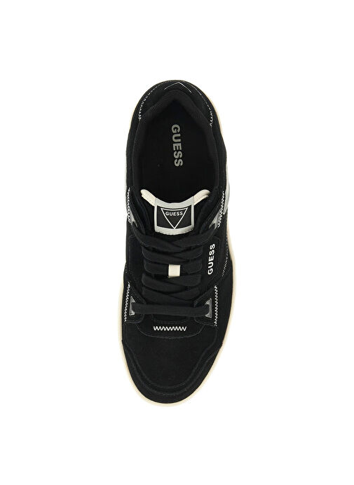 Guess Siyah Erkek Deri Sneaker VİNCENT - Görsel 4