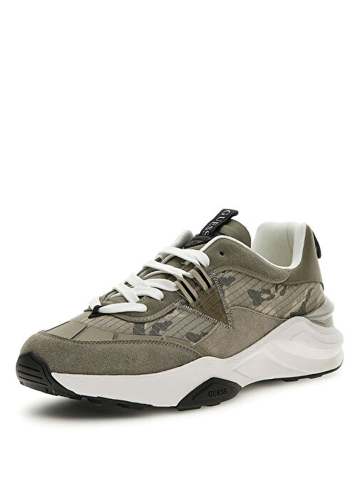 Guess Haki Erkek Sneaker VALENCİA - Görsel 2
