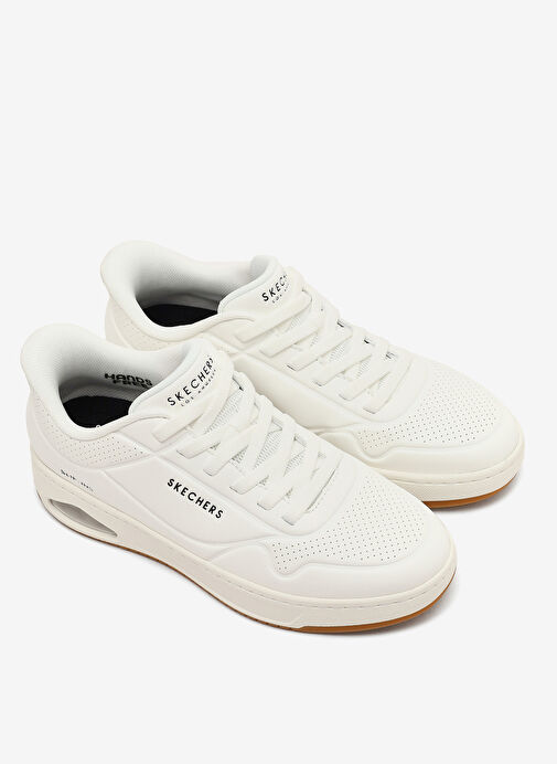 Skechers Beyaz Erkek Sneaker UNO CTL LAYING LOW - Görsel 5
