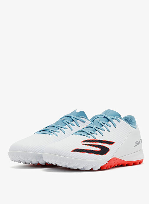 Skechers 252124 WTQP SKECHERS GOLD TF Beyaz Erkek Futbol Ayakkabısı - Görsel 4