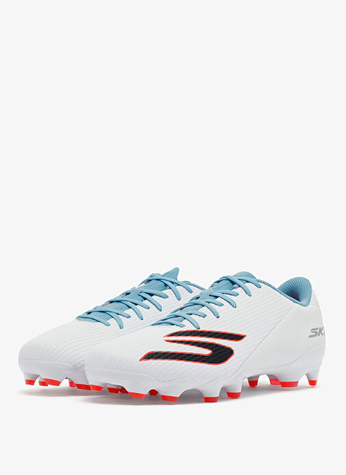 Skechers 252116 WTQP SKECHERS GOLD FG Beyaz Erkek Futbol Ayakkabısı - Görsel 4