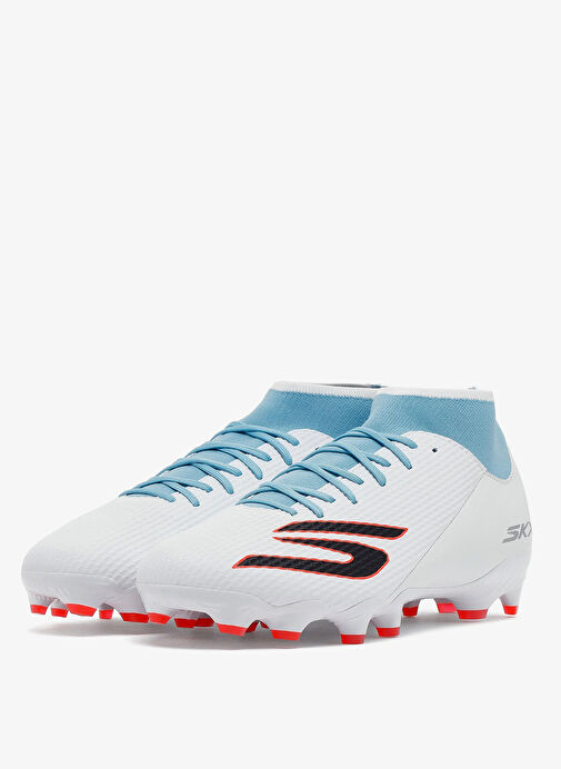 Skechers 252118 WTQP SKECHERS GOLD FG Beyaz Erkek Futbol Ayakkabısı - Görsel 4