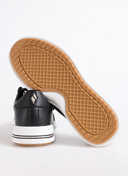 Skechers Siyah Kadın Deri Sneaker 177200 BLK - Görsel 5