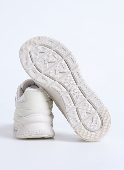 Skechers Beyaz Kadın Deri Sneaker 158590 OFWT - Görsel 5